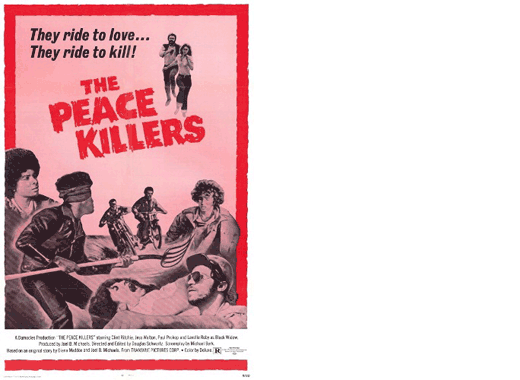 The Peace Killers (1971)